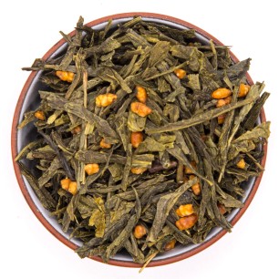 Китайский зеленый чай "Генмайча"