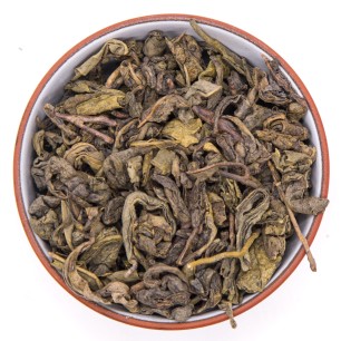 Китайский зеленый чай "Ганпаудер" кат. С